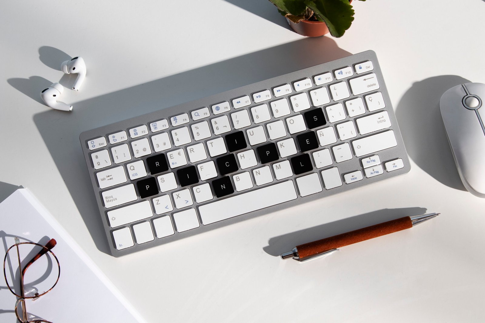 Illustration clavier ergonomique